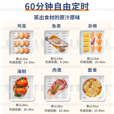 电蒸锅对比视频(HYUNDAI CF002 电蒸锅 18L 多功能家用电蒸箱评测说真相)-图片2