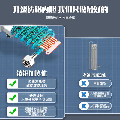 创维热水器怎么样（创维D952即热式电热水器家用速热恒温小厨宝电热水器质量烂不烂）-图片1