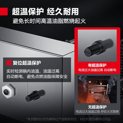 德玛仕和三鼎的油炸炉哪个好(德玛仕电炸炉商用油炸机DZL102D电炸锅怎么样)-图片4