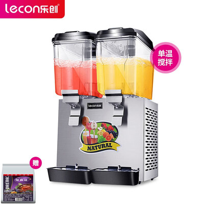 乐创 Lecon 三缸饮料机 双温搅拌机质量烂不烂(乐创饮料机怎么用视频教程)-图片3