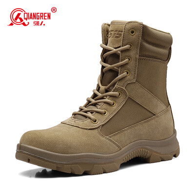 强人3515皮鞋怎么样（强人3515侧拉链战靴 沙色 44码男靴好不好）