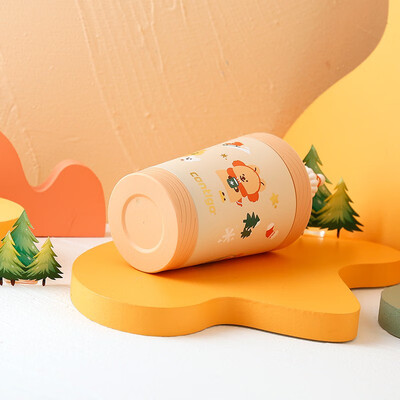 Contigo康迪克 不锈钢冷萃吸管杯 冬日袋鼠款 390ml