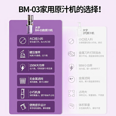 独家暴料!大宇DY-BM03原汁机怎么样,测评揭晓真相