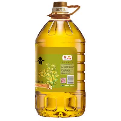 金龙鱼｜压榨本香菜籽油5L