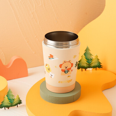 Contigo康迪克 不锈钢冷萃吸管杯 冬日袋鼠款 390ml