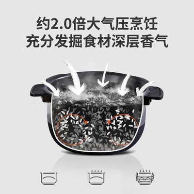 福库 LHTR1011FW 电饭煲 4.8L IH智能高压好不好（福库 LHTR1011FW 电饭煲 4.8L IH智能高压体验效果好吗）-图片5