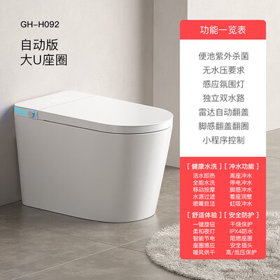 GOHO德国高好大座圈智能马桶靠谱吗？专家为你解读技术优势！