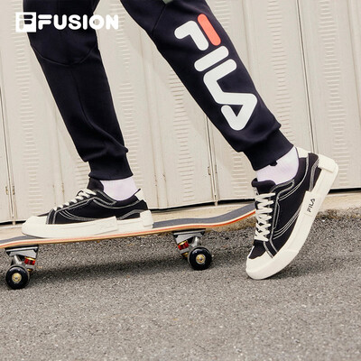 斐乐帆布鞋和匡威哪个好穿（FILA FUSION男鞋黑色 40帆布鞋质量如何）-图片5