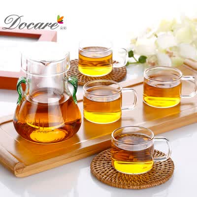 朵彩 DC-5001C 高硼硅玻璃茶具套装