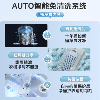 美的（Midea）波轮洗衣机全自动家用 MB90V30E 9公斤 洗衣机排名前十名 抗菌除螨 以旧换新 家电国家补贴