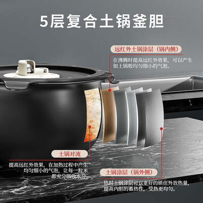 虎牌 JPT-H10C 3L 智能压力IH电饭煲 白色怎么样（虎牌电饭煲怎么预约煮饭）-图片3