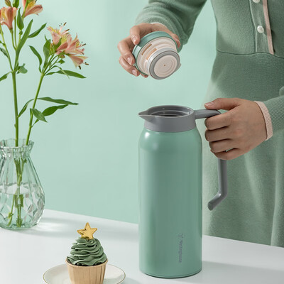 西屋（Westinghouse）畅享保温套装-云杉绿 WB4615-GN 保温杯-460mL  保温壶-1500mL