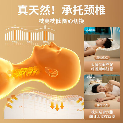 半弦月乳胶枕高枕成人【NO.1】乳胶枕 值得手入吗（半弦月乳胶枕头怎么样）