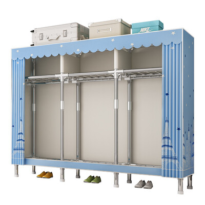 蜗家加粗全钢架布衣柜207cm双人收纳到底如何,值得入手吗(蜗家加粗全钢架布衣柜207cm双人收纳是否值得入手)-图片1