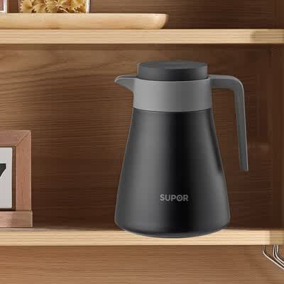 苏泊尔SUPOR 不锈钢真空保温壶 KC12HS50 1.2L