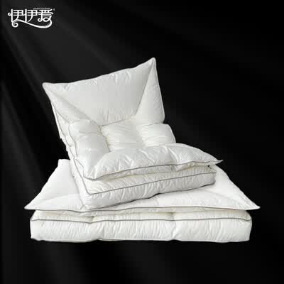 伊伊爱 双层欧式提花鹅绒枕48*74cm ZX0HJC2300136