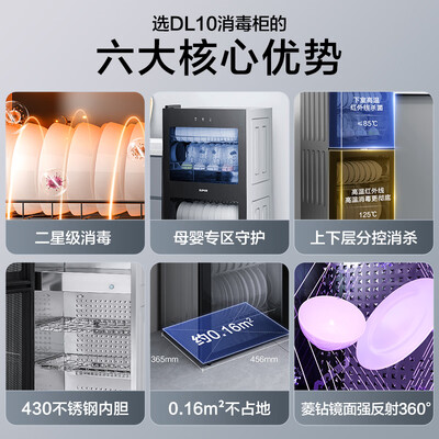 苏泊尔 RLD100-DL10 100L 家用立式消毒柜质量如何（苏泊尔立式消毒柜怎么用）-图片5