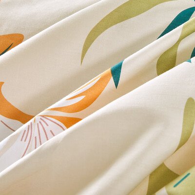 路易卡罗（Louis Kellog） 新典雅纯棉四件套 窗前叶语 LK6234