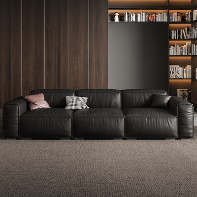 圣西曼 2.2米真皮沙发皮艺沙发怎么样(圣迈沙发怎么样)