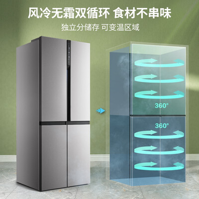 倍科 GNES1484ZIPX对开门冰箱468升评测说真相(倍科冰箱和西门子冰箱哪个好)