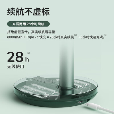 几素 FA13P_摇头伸缩风扇 8000mAh