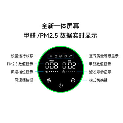 华为空气净化器c400和1i深度测评:华为智选KJ600F-E600s,你的家庭空气净化利器吗?-图片4
