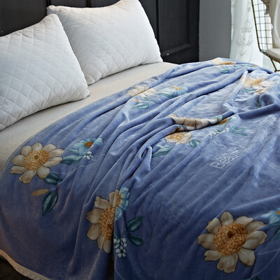 恒源祥 金枝玉叶绒毯 TLS1032 1000g  180*200cm