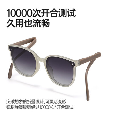 gentle monster太阳镜怎么样（GENTLE MATAILUE 1310折叠墨镜太阳眼镜到底如何,值得入手吗）