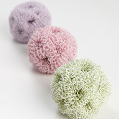 黄小厨 HXC-S-Q022 拾光系列抗菌清洁球套装（1柄2球）