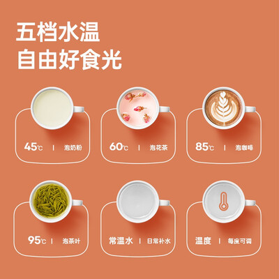 魔凡（MORFUN） 即热式茶吧机家用饮水机冷热型全自动上水智能下置式桶装水办公室小型立式烧水器