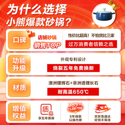 BEAREWAN 2.5L 砂锅测评看真相（小熊伊万砂锅怎么样）-图片5