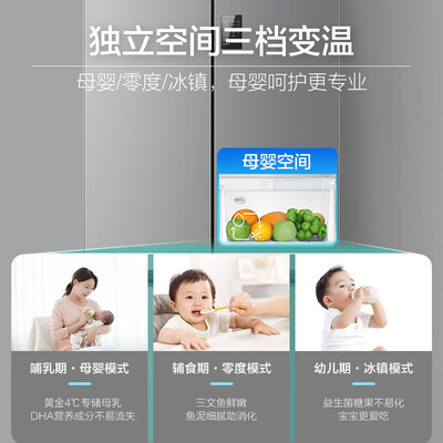 海尔（Haier）多门电冰箱 BCD-465WGHTDE9S9 465升质量如何（海尔冰箱冷藏1～7怎么选）