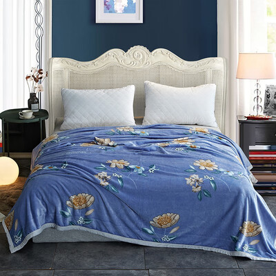 恒源祥 金枝玉叶绒毯 TLS1032 1000g  180*200cm