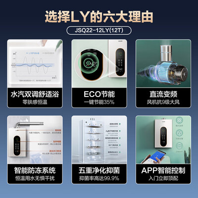 海尔燃气热水器热水器怎么样（海尔Leader LY 12升燃气热水器恒温节能即热式热水器是否值得入手）-图片3