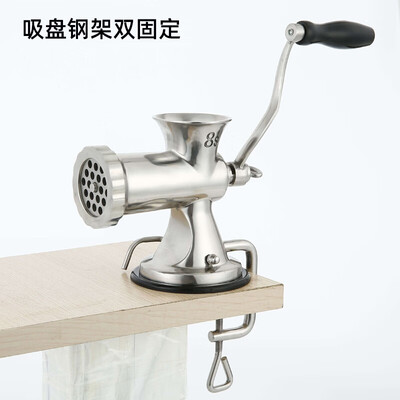手动不锈钢绞肉机哪个牌子好（晶帆304不锈钢手摇绞肉机 家用料理机手动绞肉机靠谱吗,揭秘内幕）-图片3