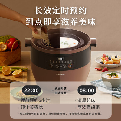 小熊电炖锅哪个型号好（小熊(Bear) B45Z1 6.5L 电炖盅电炖锅 体验效果好吗）