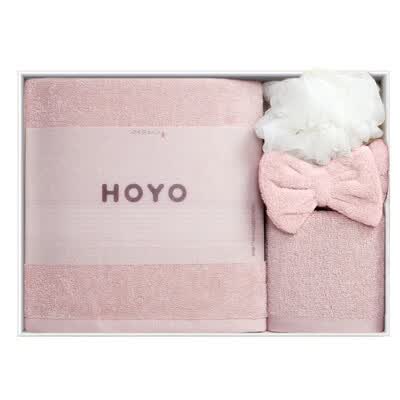 HOYO 日本 臻品长绒棉毛浴洗漱4件套 7507