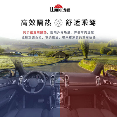 龙膜悦享75和3m朗清（龙膜Llumar悦享75深色全车隔热膜汽车膜体验效果好吗）-图片4