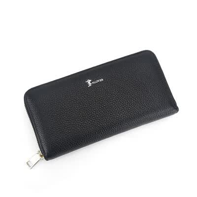 啄木鸟 PLOVER拉链钱包小手包GD6919-A 黑色 20*10.5*2.8CM