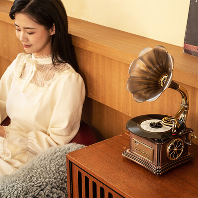 名伶109lp复古黑胶唱片机家用节日礼物靠谱吗,揭秘内幕（黑胶唱片机哪个牌子好知乎）