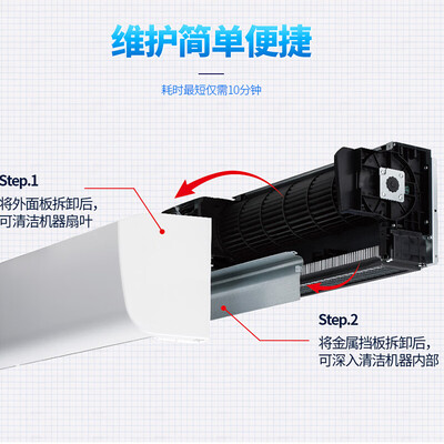 松下 Panasonic 风幕机 1.5米FY-3515U1C是否值得入手（松下风幕机怎么样）-图片4