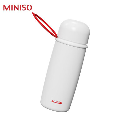 名创优品（MINISO）礼帽子弹头保温杯 400ml  SO-L1181 400ml （定购款）