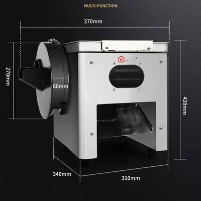 房太太切肉机双切款电动多功能切菜机到底如何,值得入手吗(房太太切肉机怎么使用)-图片3