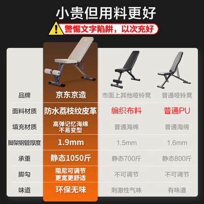京东京造多功能哑铃凳卧推凳健身器材怎么样（京东京造智能颈椎按摩器怎么样）-图片4