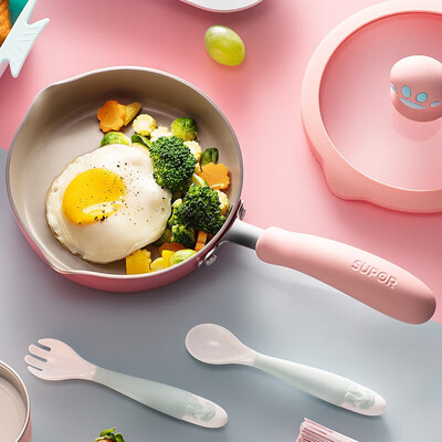 苏泊尔（SUPOR）小馋喵辅食套锅(萌动粉) TP1931Q-R