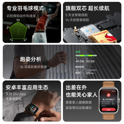 oppo watch区别（OPPO Watch 4 Pro 智能健康手表智能手表质量烂不烂）-图片1