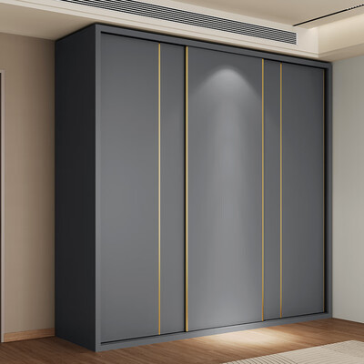 何家匠 ENF级推拉门衣柜 1米现代简约设计质量烂不烂(何家匠家具怎么样)-图片3