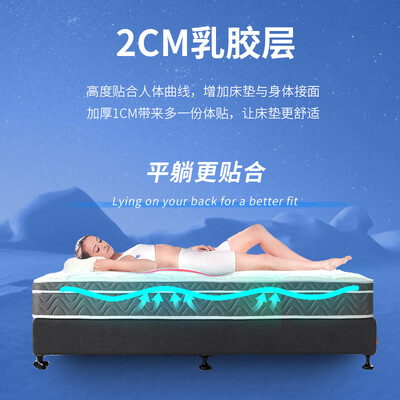 顾家家居床垫质量好不好(顾家家居乳胶独立袋弹簧床垫 M1016怎么样)
