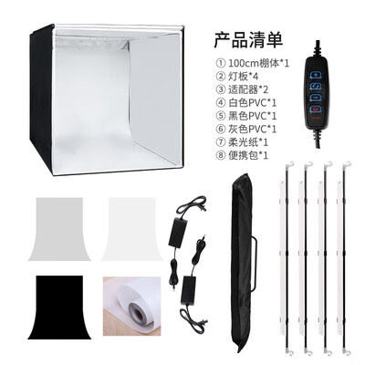 摄影用补光灯效果好还是灯箱效果好（摄影怪兵器 100cm LED补光箱摄影棚到底如何,值得入手吗）-图片4