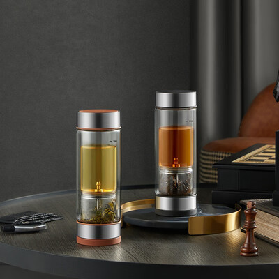 苏泊尔SUPOR 茶水分离玻璃杯360ML KC36JH10